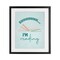 Stupell Industries Shhh I'm Reading Framed Print Under Glass, design by Seven Trees Design